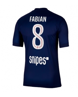 Paris Saint-Germain Fabian Ruiz #8 Maglia Gara Casa Repliche 2025-26 Maniche Corte